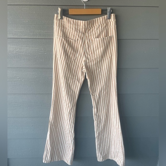 Anthropology wide leg striped  pants - Picture 3 of 4